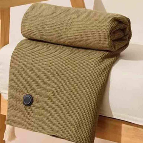 USB Heated Shawl for Women - Portable Electric Blanket Wrap